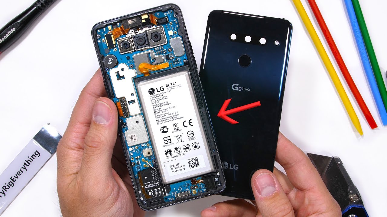 Dmontage du LG G8   Ne retirez pas la batterie 