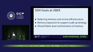 software defined memory @ uber - past, present and future