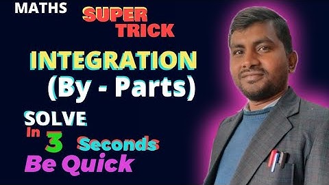 INTEGRATION SHORTCUTS-BYPARTS-TRICk||JEE/EAMCET/NDA/AIR FORCE/TGT/PGT/DSSSB/CET/KVS/NVS/MATHS/TRICKS