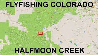 Fishing near Leadville, CO.  Halfmoon Creek