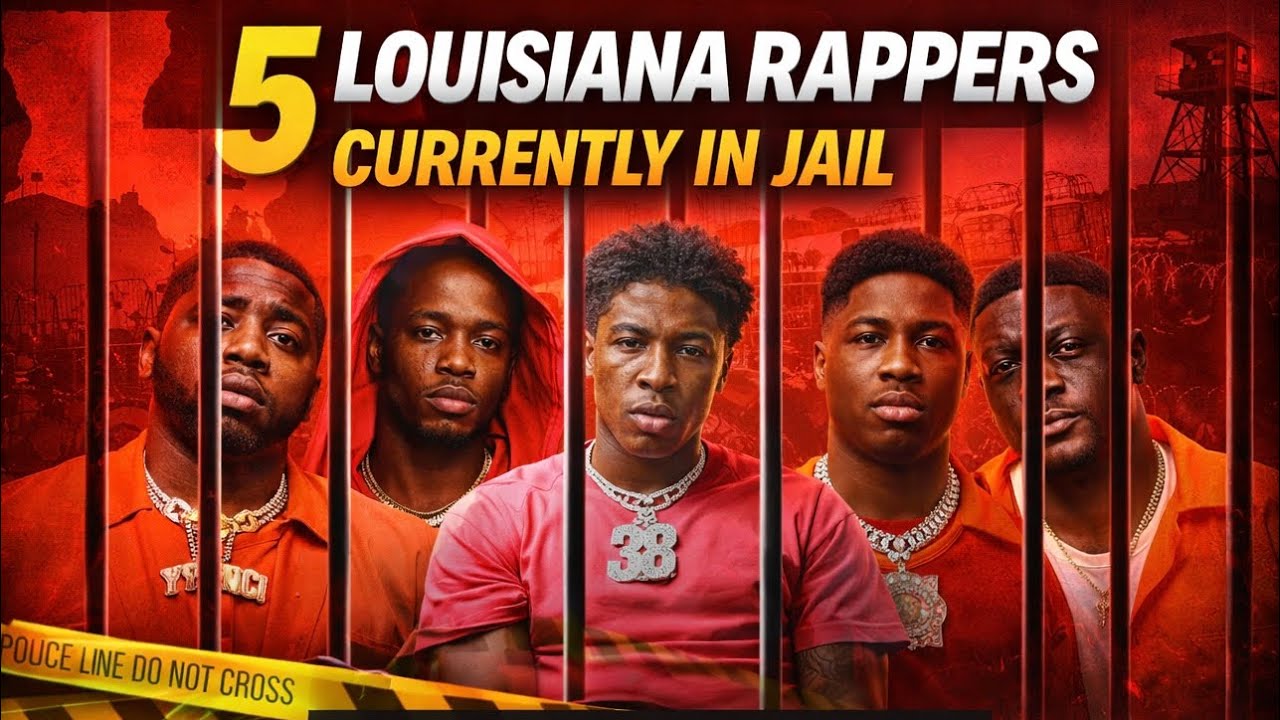 Louisiana Rapper Fit Top 5 Louisiana Rappers Currently In Jail - YouTube