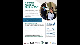 Dental Assisting Recruitment Infomar Part 1