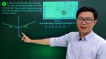 Vật lý lớp 10 - Bài 17: Trọng lực và lực căng - Kết nối tri thức