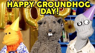 Glove and Boots | Happy Groundhog Day! | Funny videos | Puppets