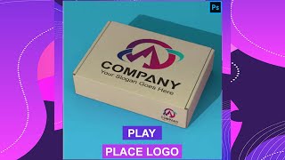 How to place logo on box or bag in Photoshop - Vanishing Point Tutorial
