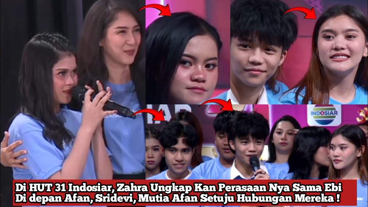 Zahra Ungkap Kan Perasaan Nya Sama Ebi Di depan Alumni DA, Alumni LIDA Afan Setuju Hubungan Mereka !