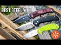 Best new steel will folding knives of 2019 at knifecentercom