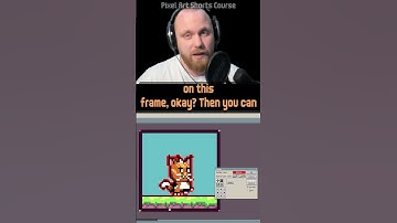 QUICK & EASY Outline Effect in Aseprite #pixelart  #aseprite #gamedev