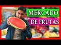 MERCADO DE FRUTAS 🍎🍌 en la victoria │ hablando lo bueno y malo