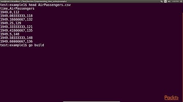 Machine Learning with Go: Representing Time Series Data in Go| packtpub.com