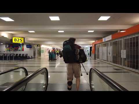 Arriving In NEW YORK CITY at JFK Airport -- Walk Tour