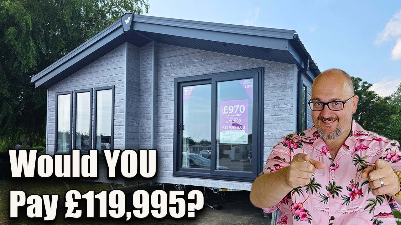 WHAT TO EXPECT FROM A £120K HOLIDAY LODGE! is it worth it?  Full Tour of the Willerby Pinehurst