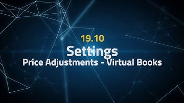 Tactical Arbitrage Instructions 19.10 - Settings - Price Adjustments - Virtual Books