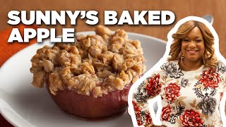 Sunny Andersons Baked Apples With Crisp Topping Cooking For Real Food Network