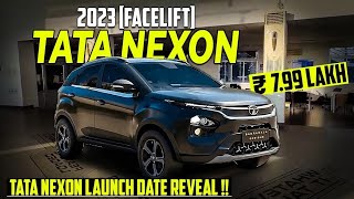 Tata Nexon Facelift 2023 is Here 💥 | ये है असली Facelift | All Details Features, price & Exterior