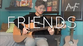 Video thumbnail of "Friends - Marshmello & Anne-Marie - Cover (Fingerstyle guitar)"