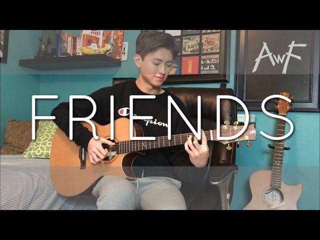 Friends - Marshmello & Anne-Marie - 翻弹 (指弹吉他)