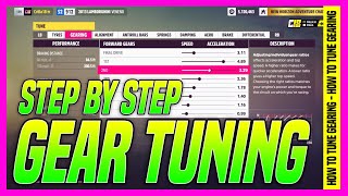 How to Tune Gearing in Forza Horizon 5 - Gear Tuning Tutorial FH5