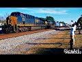 Long CSX Train Folkston, Georgia