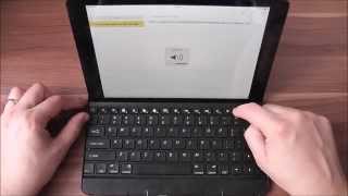 iPad Air 1 & 2 Bluetooth Keyboard Case [Product Review]