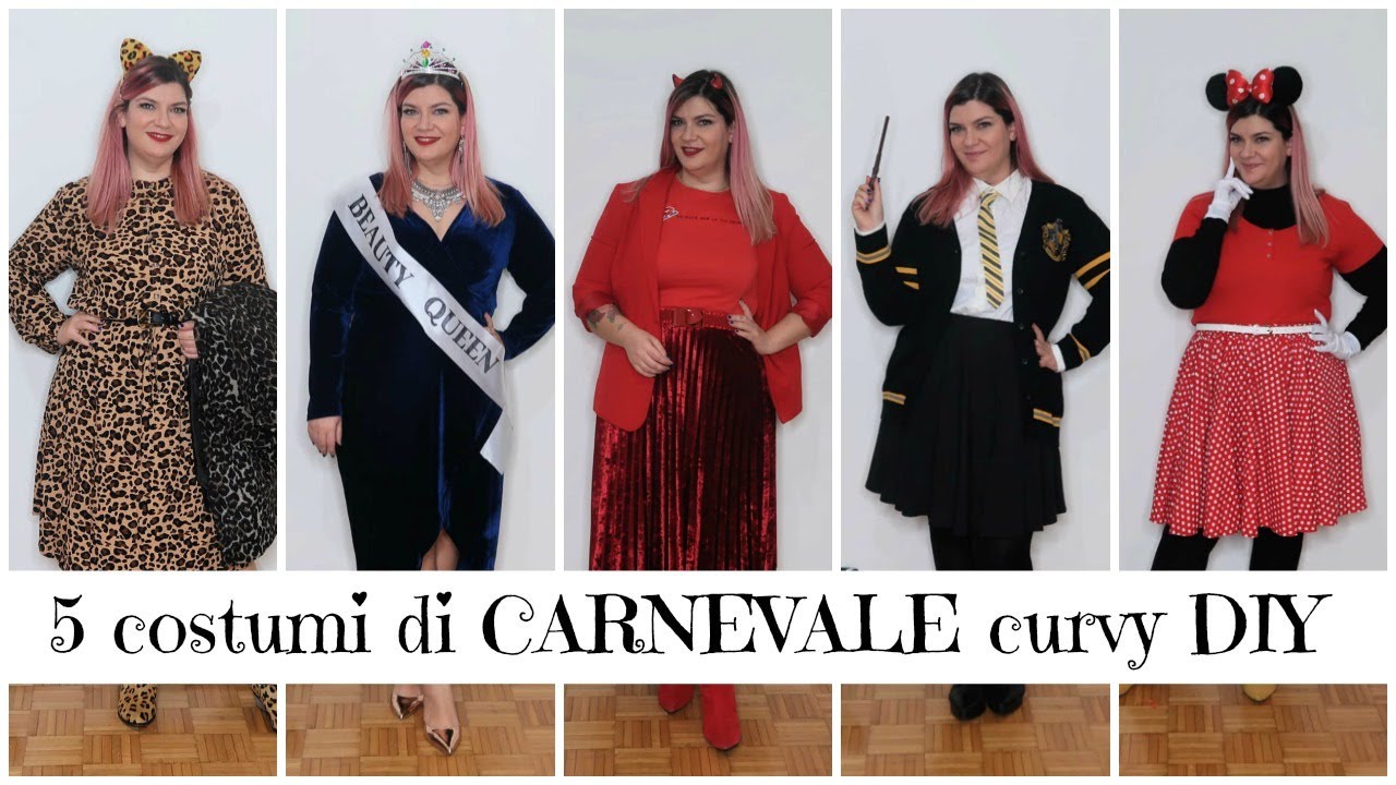 5 costumi di Carnevale DIY - Lookbook curvy 