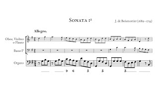 Joseph Bodin de Boismortier – 5 Sonates en trio suivies d'un concerto, Op.37
