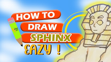 How to Draw Sphinx | Easy Drawing Tutorial for Kids | Drawing Eazy