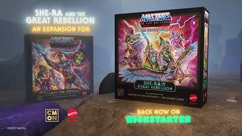 She-Ra and the Great Rebellion expansion (Masters of the Universe: Clash for Eternia)