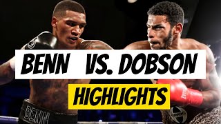 Conor Benn vs Peter Dobson Fight Highlights | WBA welterweight Division (Preview)