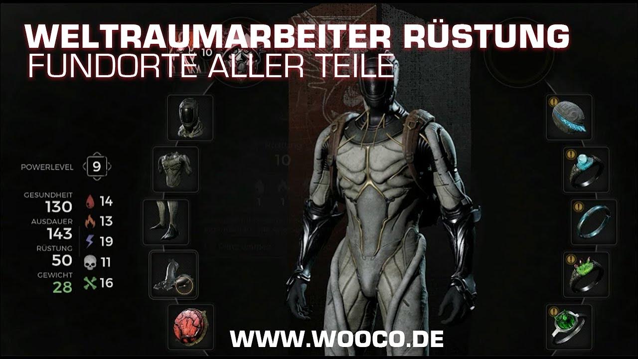 Remnant 2 Rüstung des Weltraumarbeiter Komplettes Set in N
