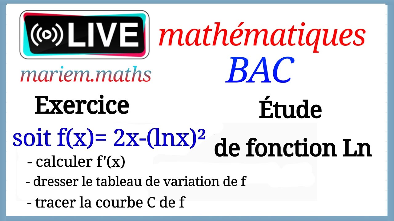 replay LIVE 18 fév 2025 | fonction Ln