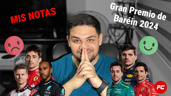 MIS NOTAS - Gran Premio de Baréin 2024