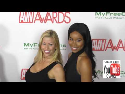 Jenna Foxx and Alexis Fawx at the 2017 AVN Awards Nomination Party at Avalon Nightclub in Hollywood
