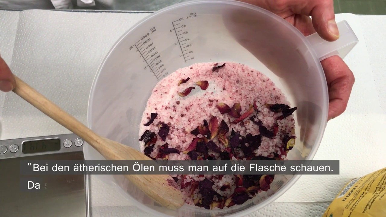 Tipps & Tricks: So einfach kann man Badesalz selber machen