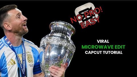 Football Microwave Edit Tutorial on Capcut | How to make Viral Edit Capcut Tutorial