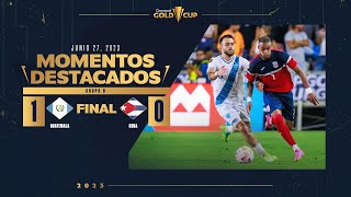 Guatemala 1-0 Cuba | 2023 Gold Cup