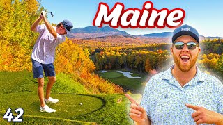 We Played The #1 Golf Course In Maine