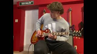 Patrick Plays Gary Moores Intro Solo On  Dont You Lie To Me i Get Evil 