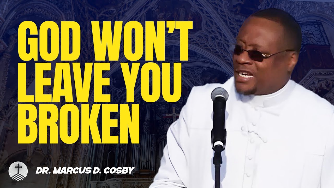 Доктор Маркус Д. Косби ✝️ Бог не оставит вас сломленными — Он исцеляет то, что жизнь пыталась раз...