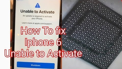 how to fix iphone 6g Unable to activate/Baseband repair/no service searching
