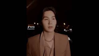 Suga from BTS, the best rapper in K-pop. Yoongi at the Valentino event.