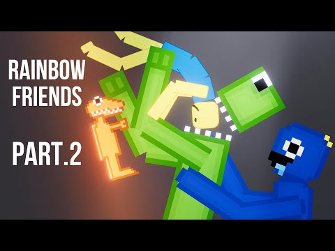 Escaped from Roblox Rainbow Friend Part.2 - People Playground 1.25