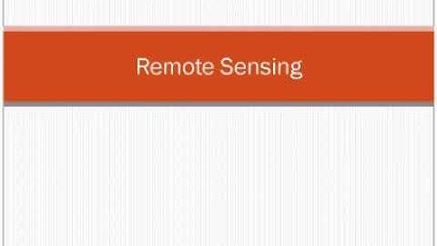 Lecture on Remote Sensing & its process | need of RS in modern world in english/urdu 2020