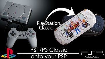 PS1 on your PSP. Plus Customize PS1 games!