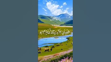 القرآن الكريم سورة الرحمن بصوت جميل جدا #القران_الكريم