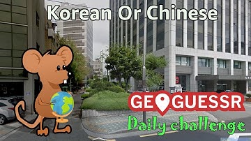 Geoguessr Daily Challenge - NMPZ October Challenge - Is This Korean Or Chinese?