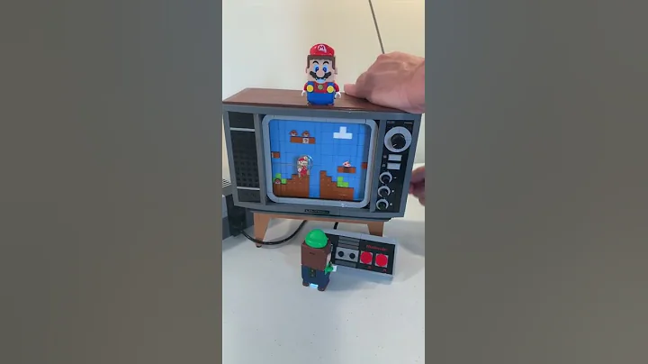 Working LEGO Super Mario Bros Game! #shorts