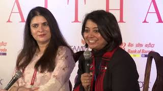 Taran N.Khan, Sonia Singh, Faye D'Souza and Ruben Banerjee |  Mediafile | Jaipur Literature Festival