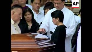 Funeral of former Archbishop Sin of Manila