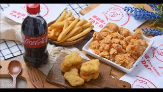 美式炸雞.大師傅製作過程Taiwanese Fried Chicken.Fried Food Fried Chicken Drumstick  Cuisine Food Show Fried Food